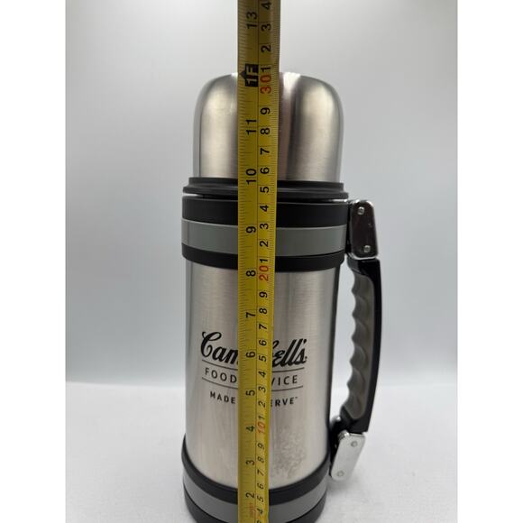 Campbell’s FOODSERVICE MADE‎ TO SERVE Stainless Steel Vacuum Insulated Thermos - Picture 14 of 16